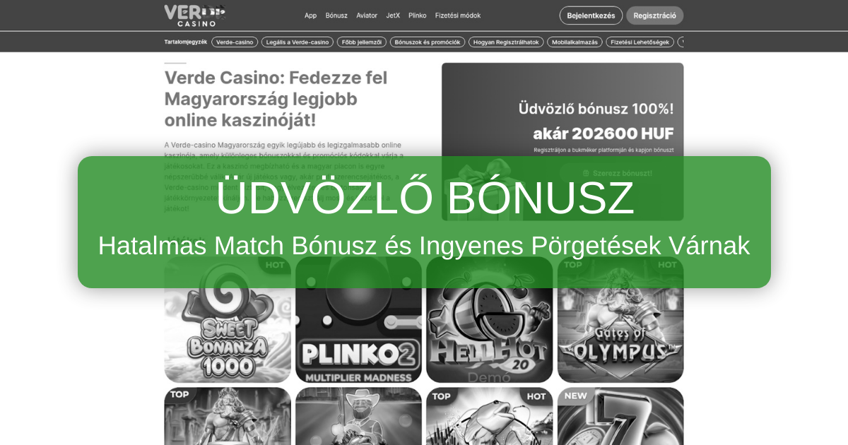 Verde Casino Magyarország